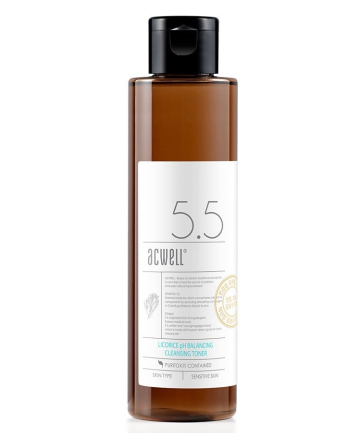 Acwell No 5.5 Licorice pH Balancing Toner, $18