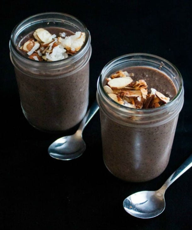 Almond Joy Chia Seed Pudding