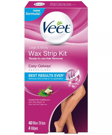 Veet Legs & Body Ready-to-Use Wax Strip Kit, $8.49