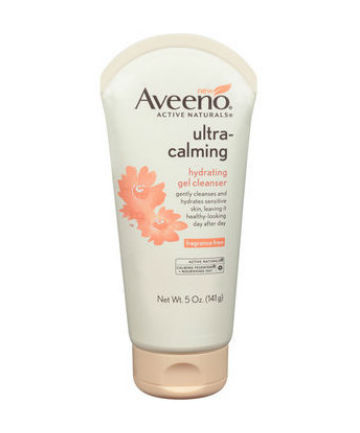 Best Face Cleanser No. 13: Aveeno Ultra-Calming Hydrating Gel Cleanser, $7.99