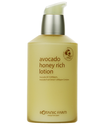 Botanic Farm Avocado Honey Rich Lotion, $25