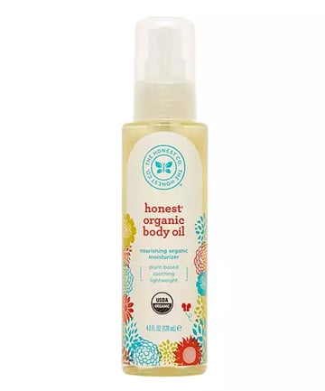 Honest Organic Body Oil, $9.95