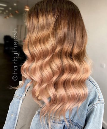 Rose Gold Balayage