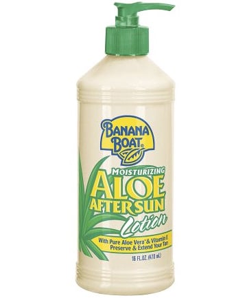 Banana Boat Moisturizing Aloe After Sun Lotion, $4.97