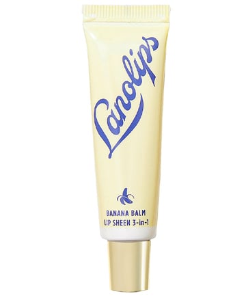 Lanolips Banana Balm Lip Sheen 3-in-1, $15.95