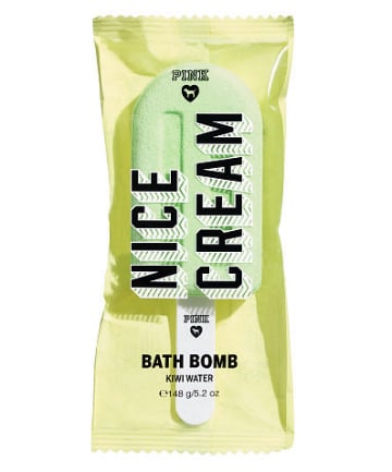 Victoria's Secret Pink Popsicle Bath Bomb, in Kiwi Water, $5