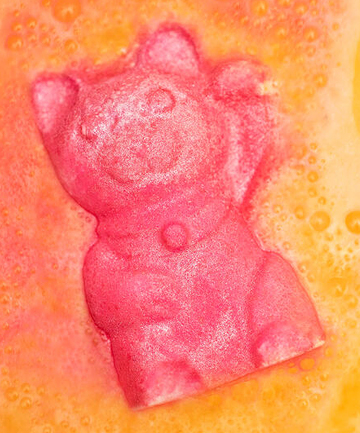 The Perfect Bath Bomb: Lush Lucky Cat, $5.95