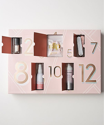 Anthropologie 12 Days of Party Prep Beauty Advent Calendar, $49.50