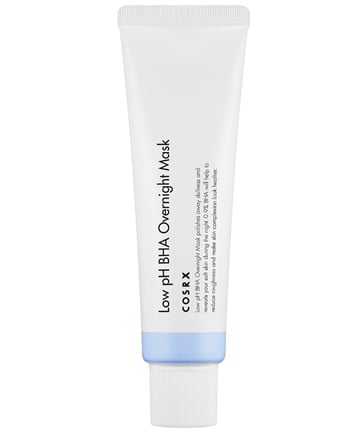 Cosrx Low pH BHA Overnight Mask, $22