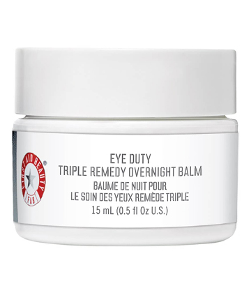 First Aid Beauty Eye Duty Triple Remedy Overnight Balm, $38