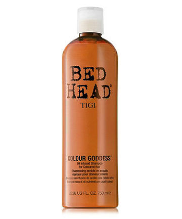 Best Color Protecting Shampoo No. 5: TIGI Bed Head Colour Goddess Oil-Infused Shampoo, $28.99