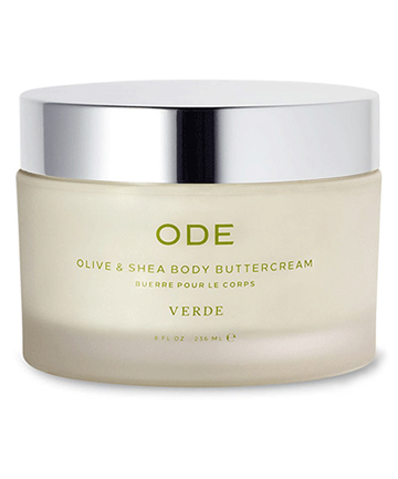 McEvoy Ranch ODE Natural Beauty Verde Olive & Shea Body Butttercream, $40