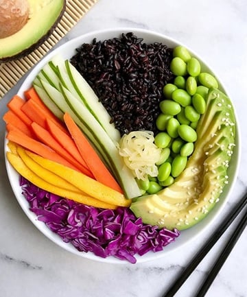 Black Rice Sushi Lunch Bowl