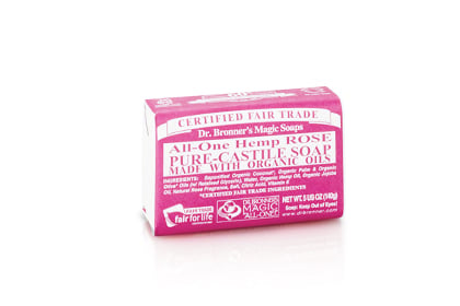 Soap: Dr. Bronner's Classic Bar Soap, $4.49