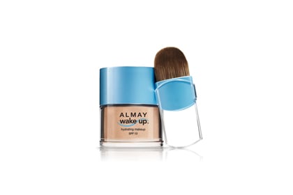 Foundation: Almay Wake-Up Hydrating Makeup SPF 13, $12.99