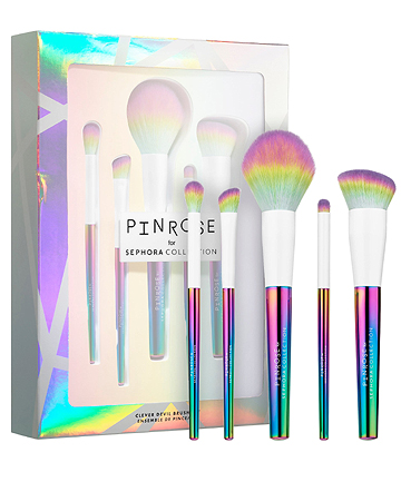 Pinrose x Sephora Collection Clever Devil Brush Set, $48