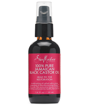 Shea Moisture 100% Pure Jamaican Black Castor Oil Head to Toe Restoration, $10.99