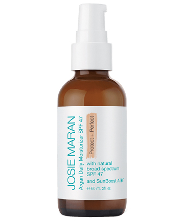 Josie Maran Argan Daily Moisturizer Tinted SPF 47 Protect + Perfect, $36