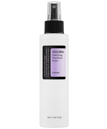 Cosrx AHA/BHA Clarifying Treatment Toner, $17