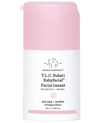 Drunk Elephant T.L.C. Sukari Babyfacial, $80