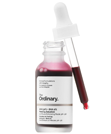 The Ordinary AHA 30 % + BHA 2 % Peeling Solution, $7.20