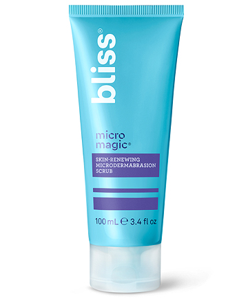 Bliss Micro Magic Skin-Renewing Microdermabrasion Scrub, $11.99