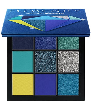 Huda Beauty Obsessions Eyeshadow Palette in Sapphire, $27