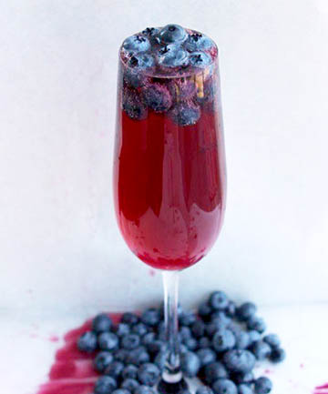 Blueberry Mimosa