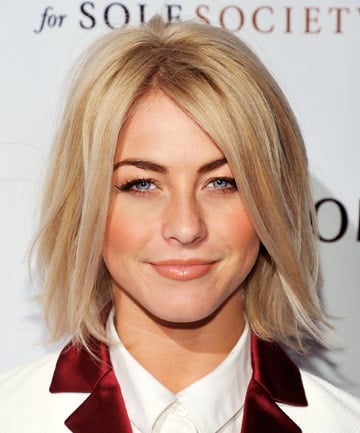 Julianne Hough's Piece-y Bob Haircut