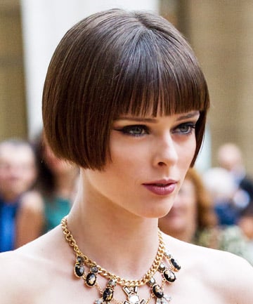 Coco Rocha's Blunt Bob Haircut