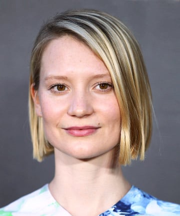 Mia Wasikowska's Straight Bob Haircut