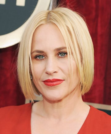 Patricia Arquette's Platinum Bob Hairstyle