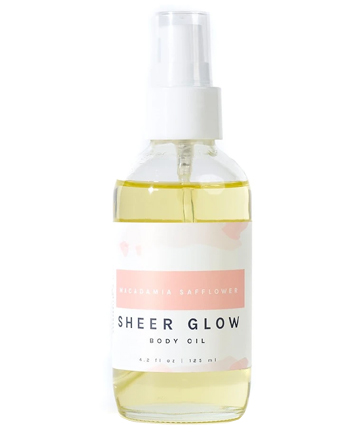 London Grant Co. Macadamia Safflower Sheer Glow Body Oil, $39