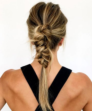 Braided Knot Ponytail