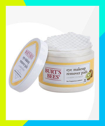 Burt's Bees Eye Makeup Remover Pads, $6