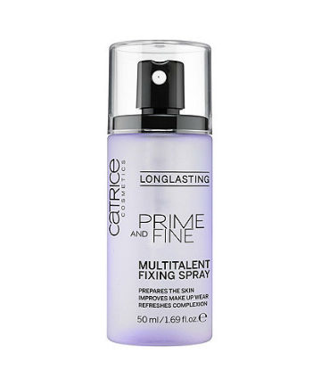 Catrice Prime & Fine Multitalent Fixing Spray, $7.99