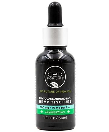 CBD For Life Phytocannabinoid Rich Hemp Tincture, $40