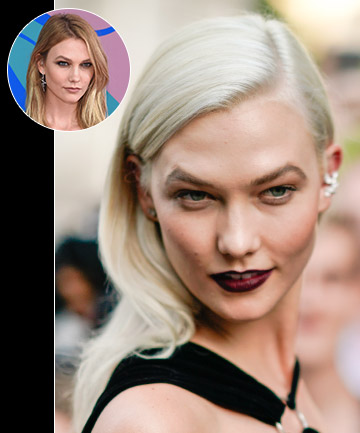 Karlie Kloss' Icy Platinum Locks