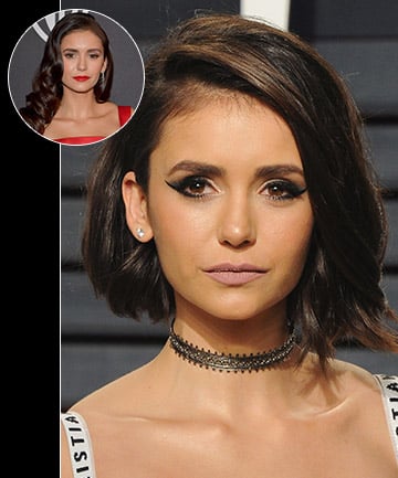 Nina Dobrev's Blunt Bob