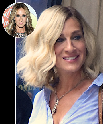 Sarah Jessica Parker's Platinum Lob