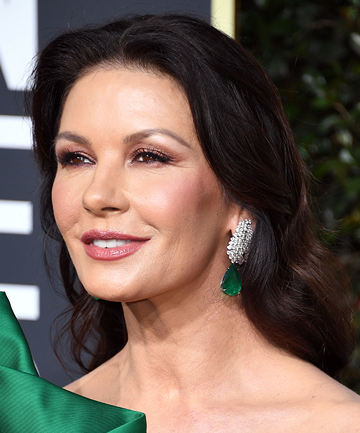 Catherine Zeta-Jones moisturizes her hair with beer