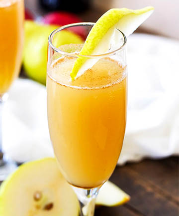 Cinnamon Pear Mimosa