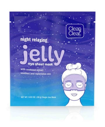 Clean & Clear Night Relaxing Jelly Eye Sheet Mask, $2.59