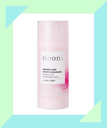 Nooni Snowflake Travel Stick Cleanser, $18