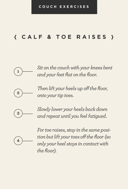 Calf and toe raises