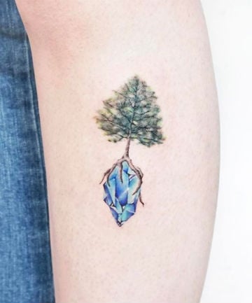 Crystal and Tree