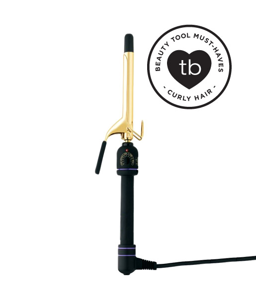 Small barrel curling iron