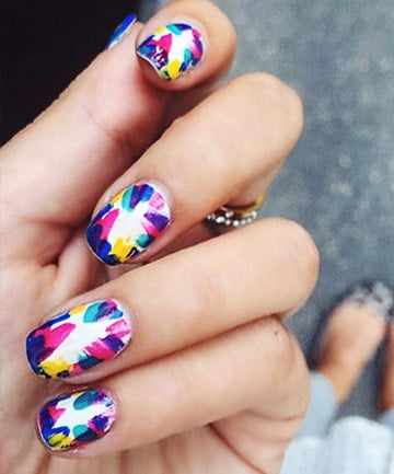 Rainbow Nails