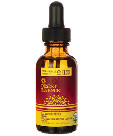 Desert Essence Balancing Face Oil, $13.49