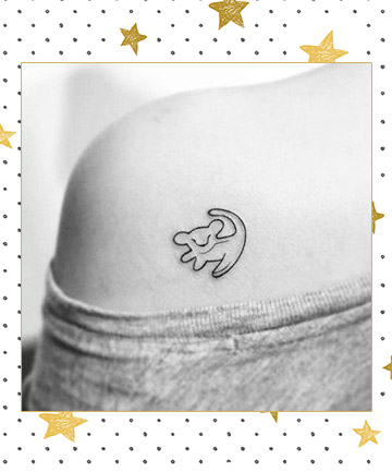 Tiny Simba Tattoo